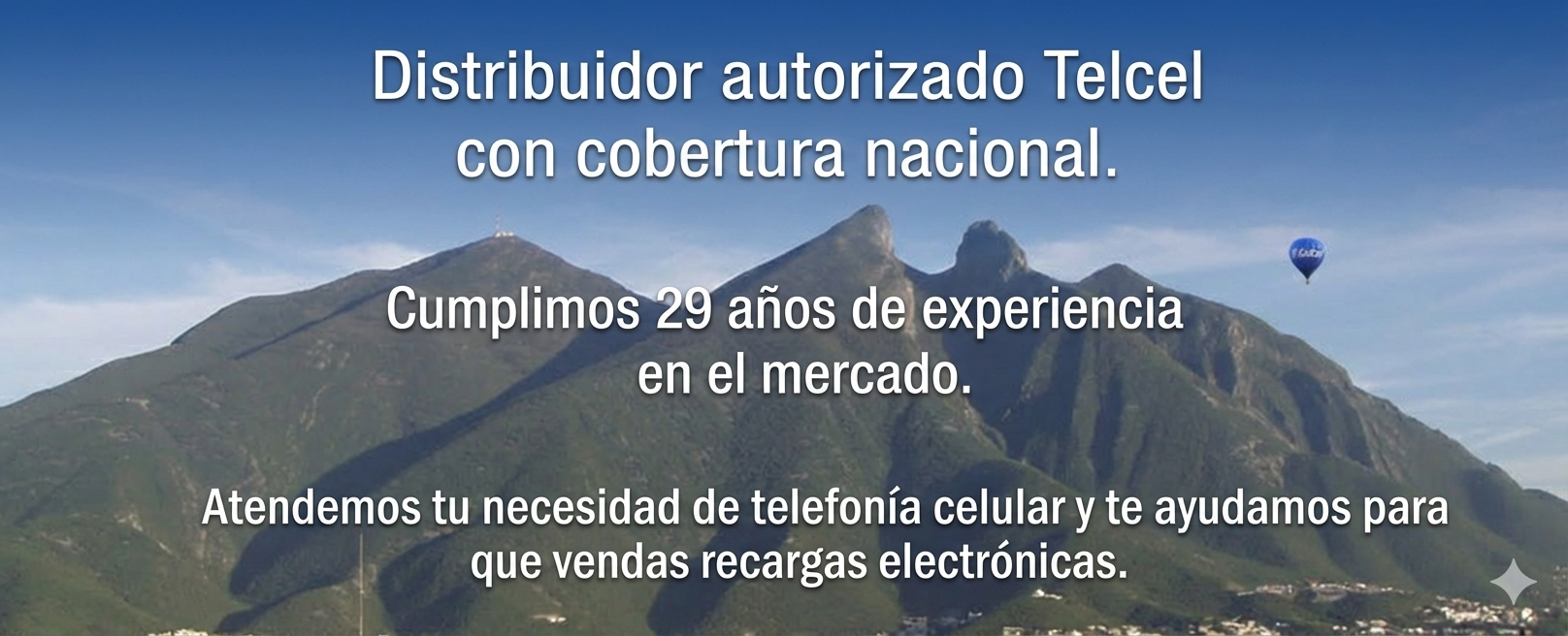   Distribuidor Autorizado telcel con Cobertura Nacional  